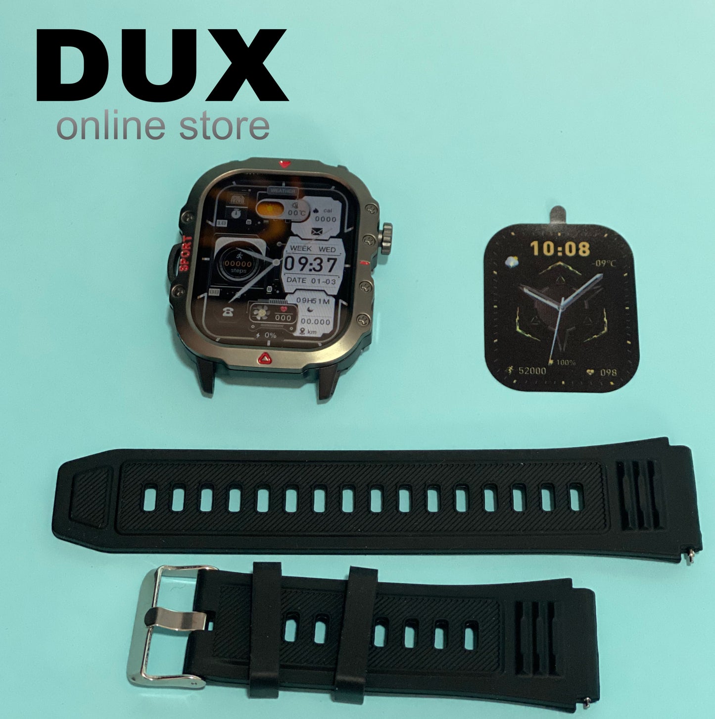 Smartwatch H11 Laxasfit – Diseño moderno