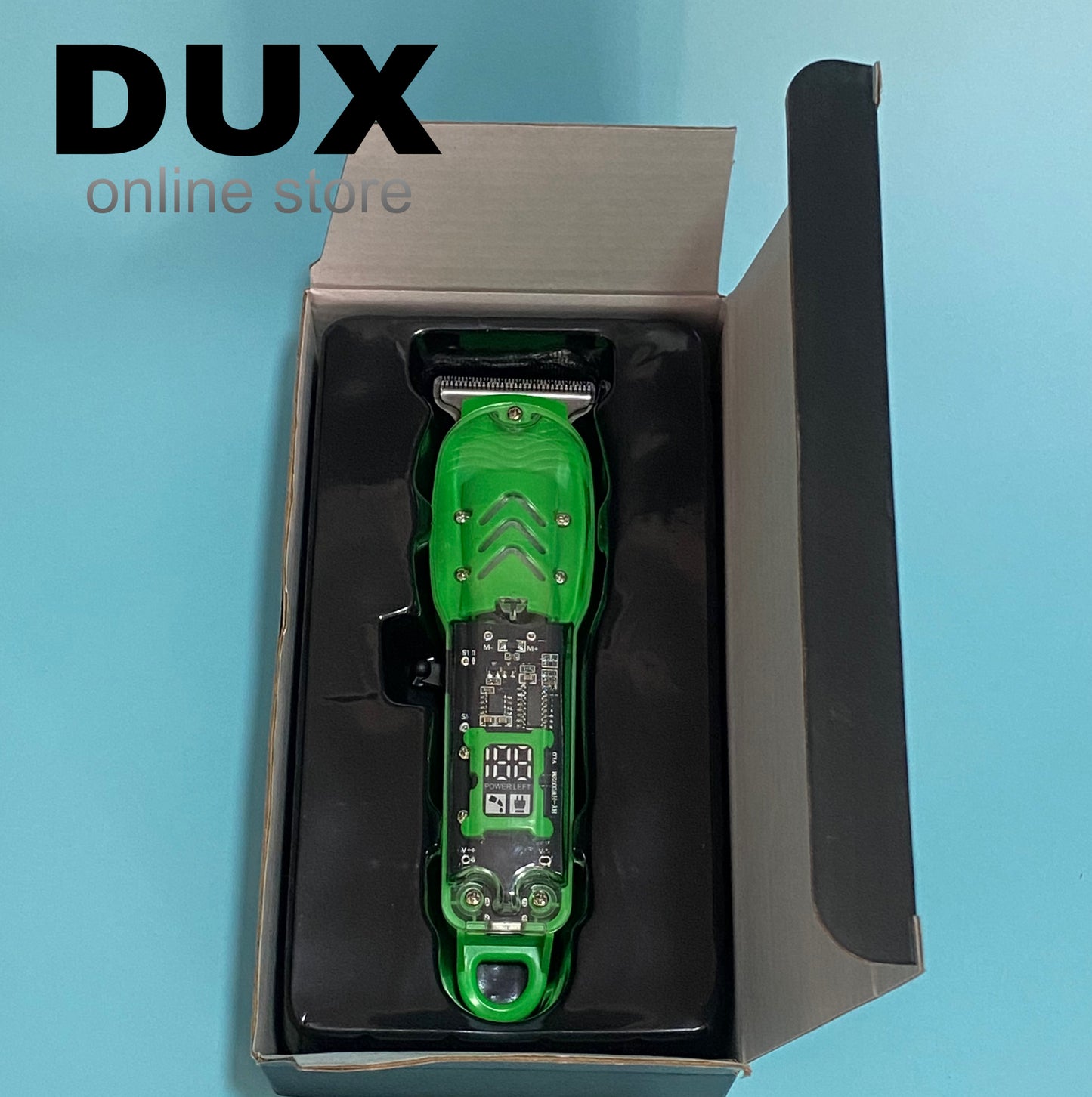 DUX Stylist Trimmer – Edición Transparente