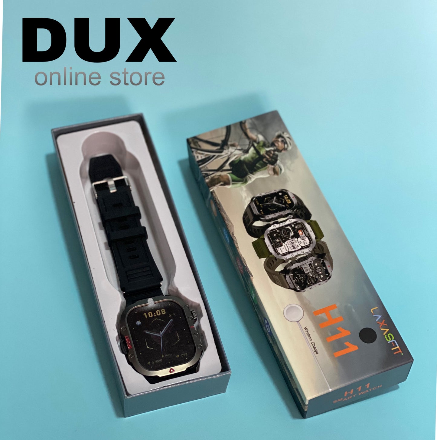 Smartwatch H11 Laxasfit – Diseño moderno